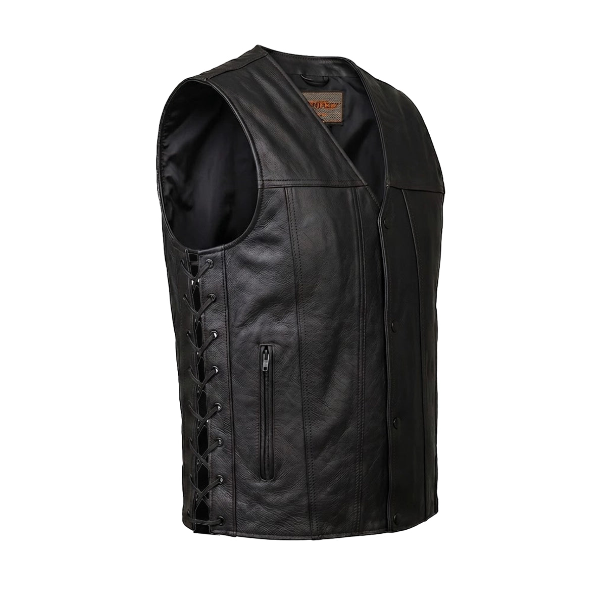 Blackhills - Men's Motorcycle Leather Vest