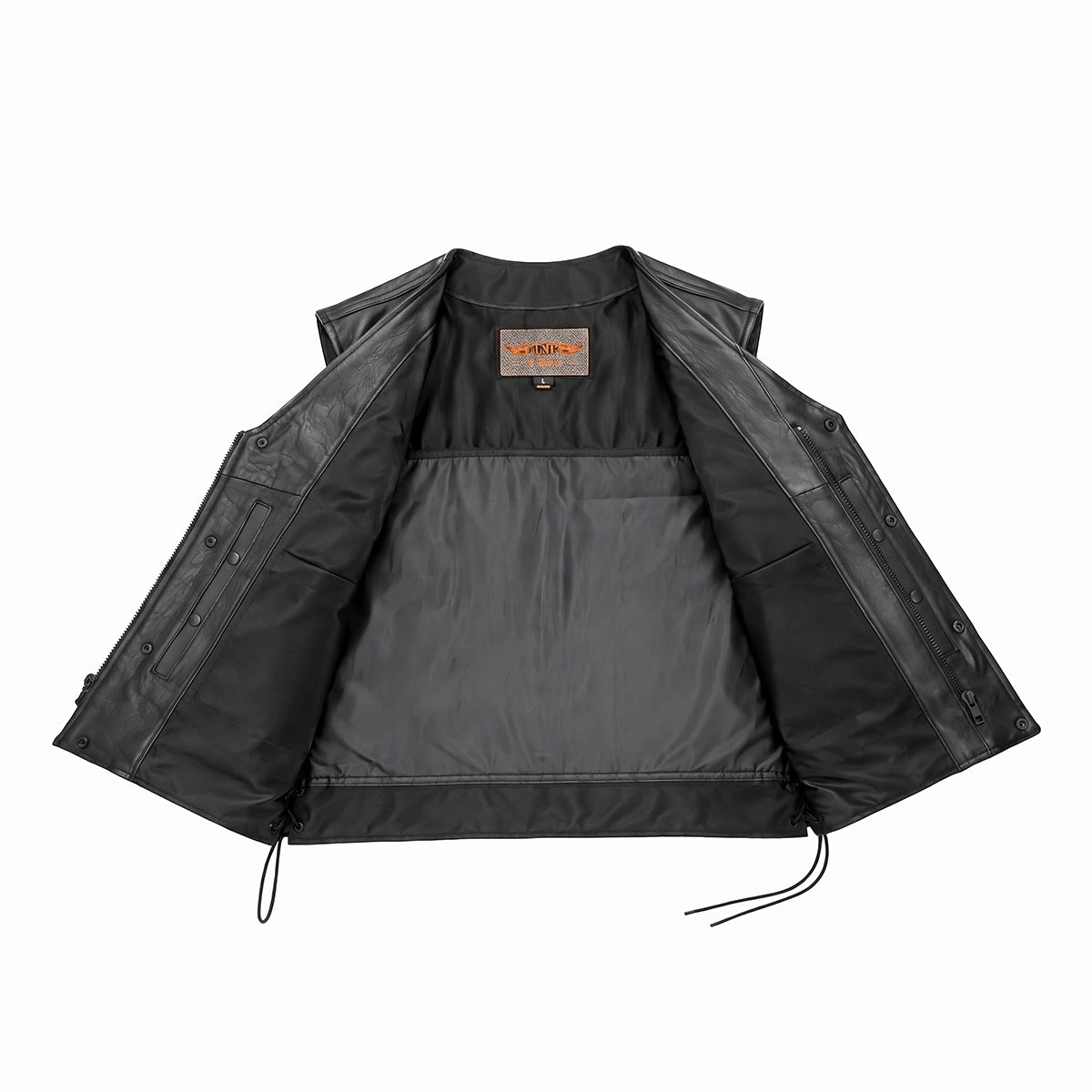 Blackhills - Men's Motorcycle Leather Vest