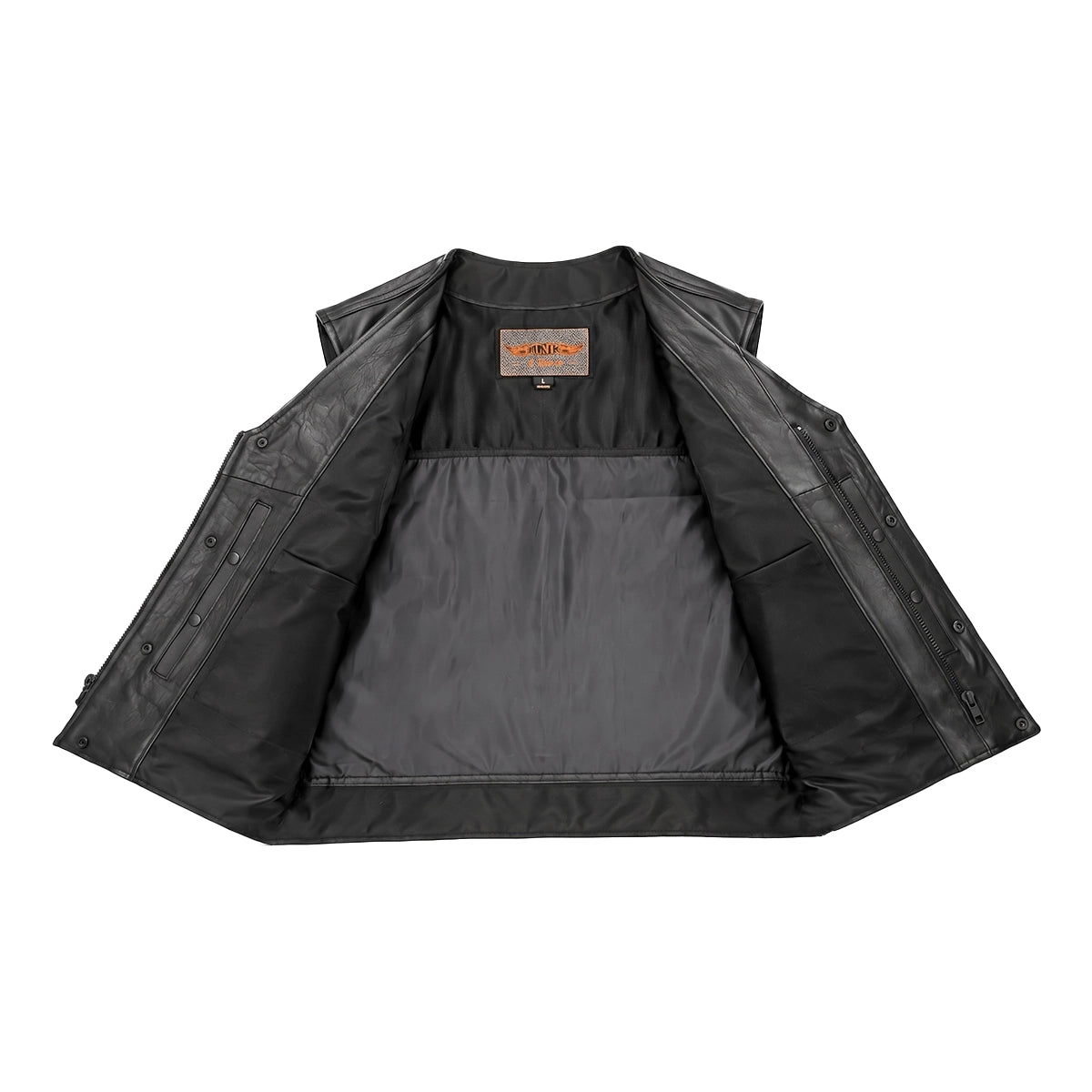 Cattleman - Mens Premium Leather Vest