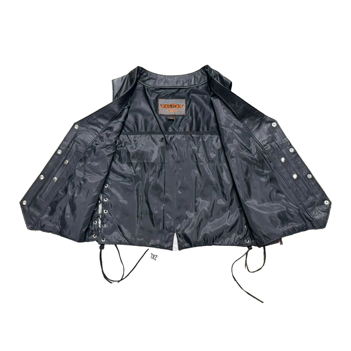 Raider - Women's Premium Leather Motorcycle Vest