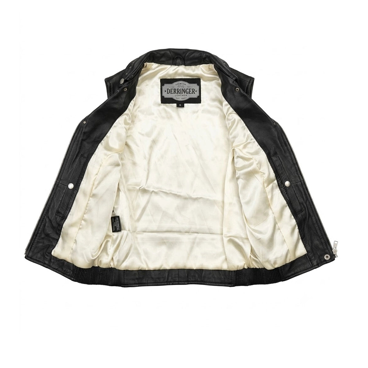 Nancy Women's Studded Lambskin Leather Motorcycle Vest