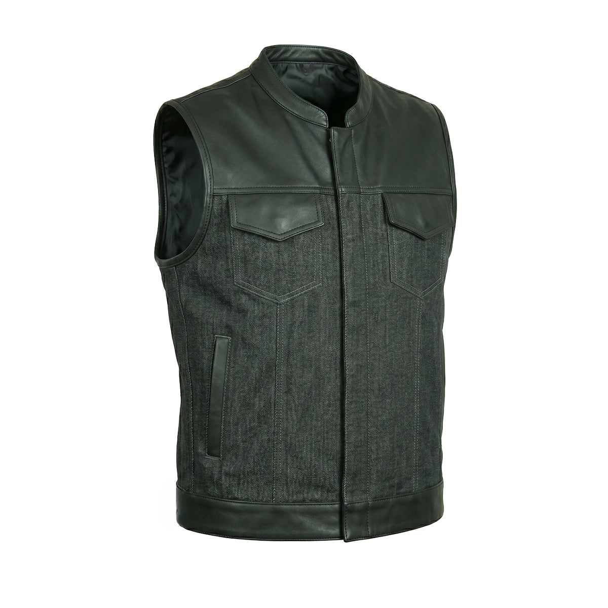 Hybrid black  - Mens Hybrid Club Vest