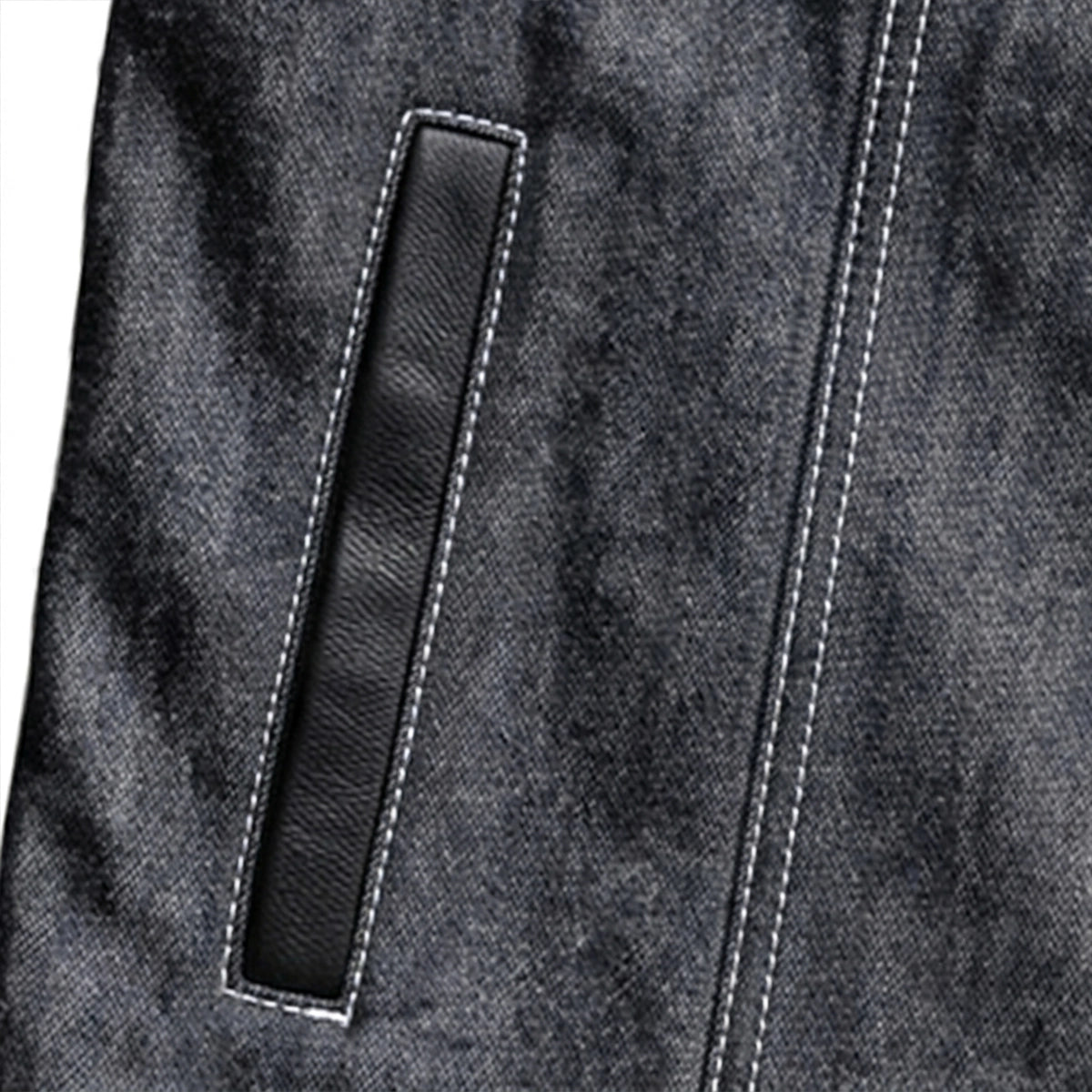 Lawless – Men’s Denim and Leather Club Vest