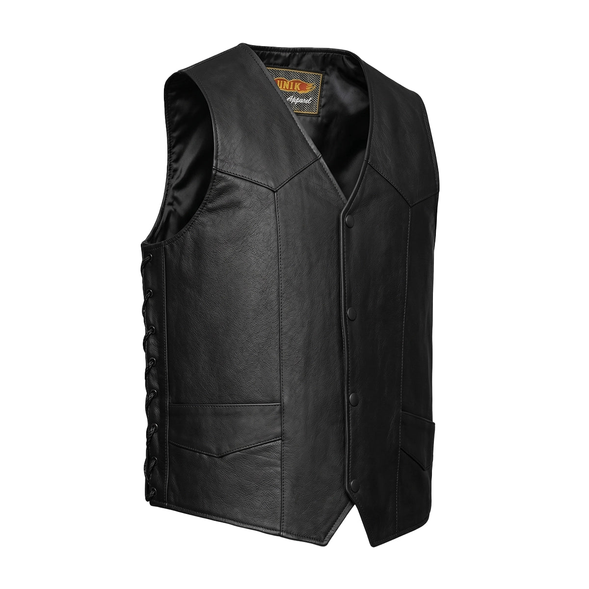 Madrid - Men's Premium Leather Motorcycle Vest