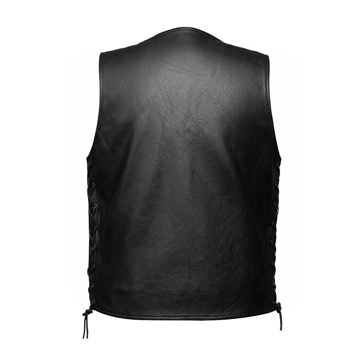 Mens Premium Leather Vest