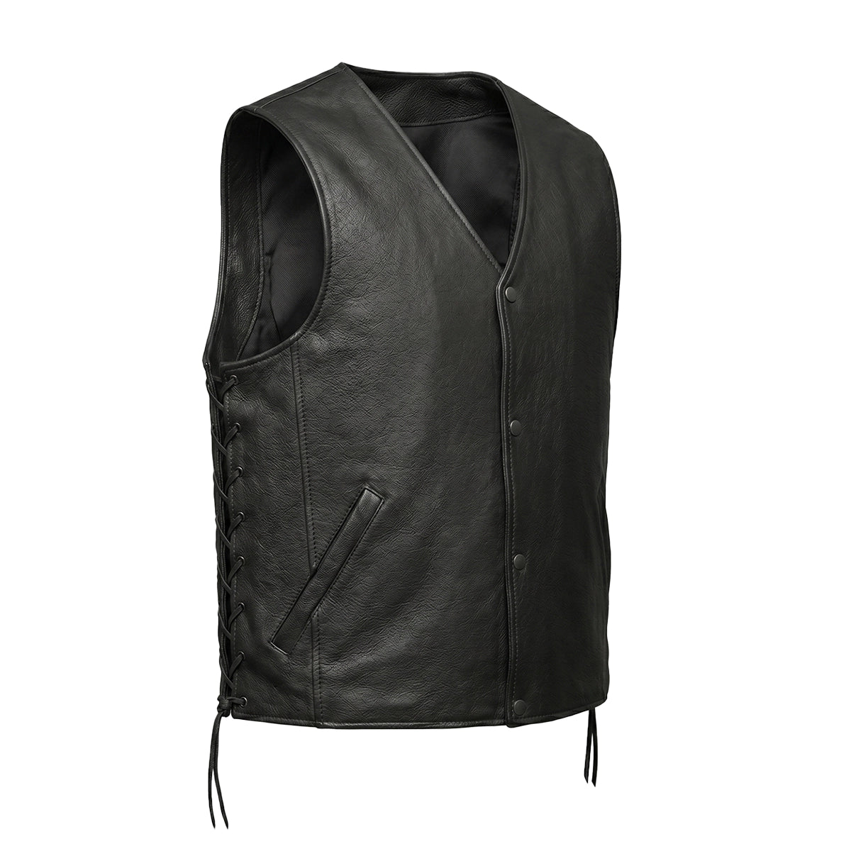 Mojave - Mens Ultra Leather Motorcycle Vest