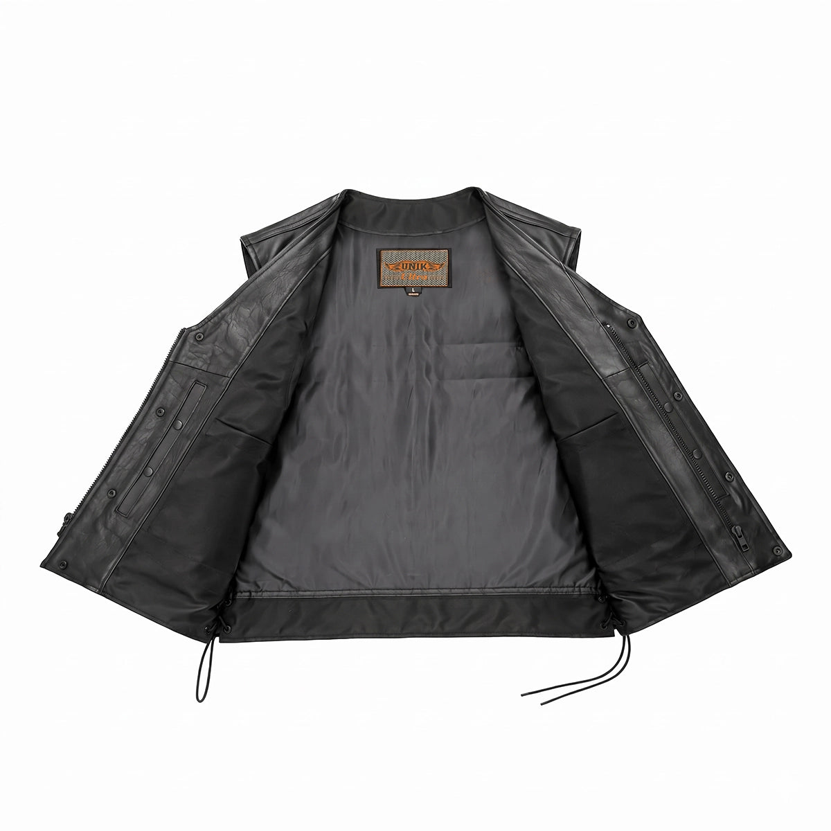 Mojave - Mens Ultra Leather Motorcycle Vest