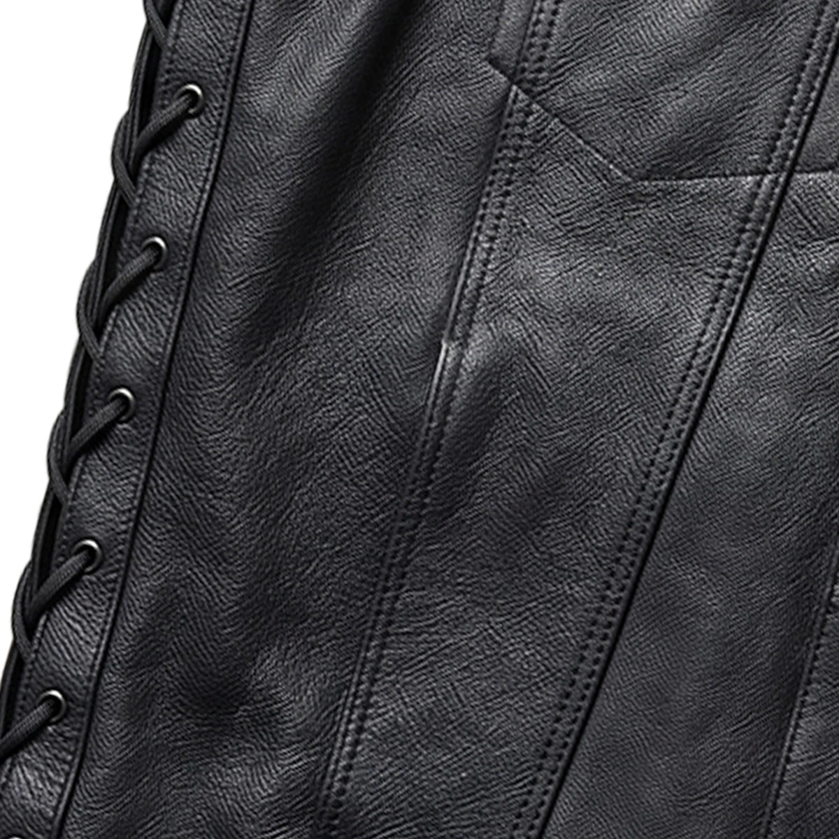 Red river - Men's Premium Leather Motorcycle Vest