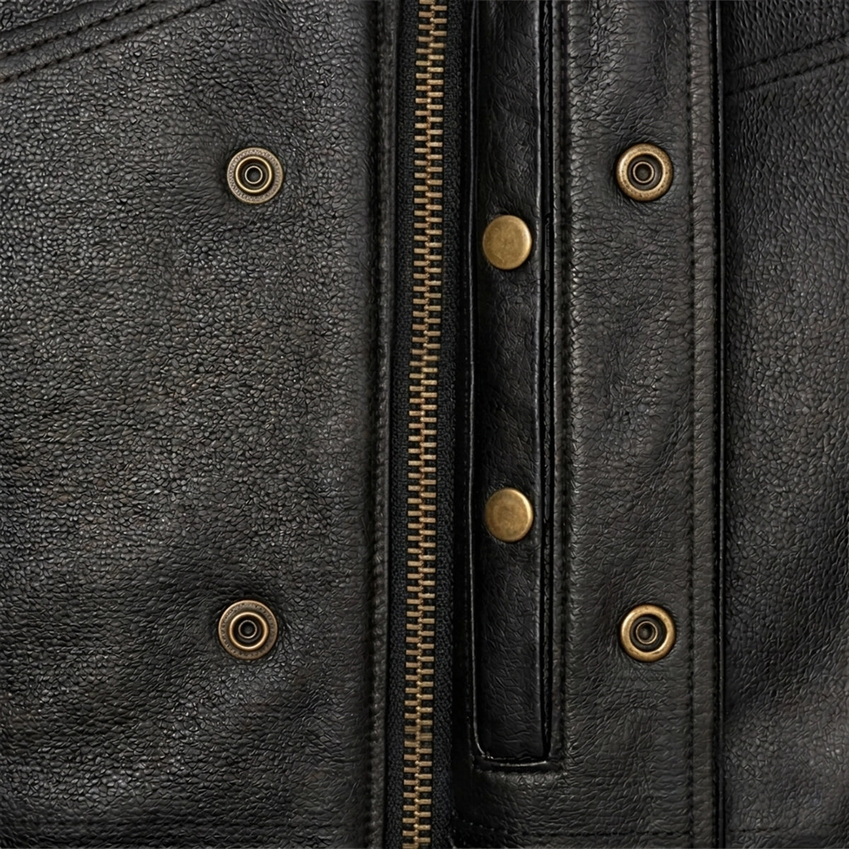 Runner - Men's SOA Club Style Leather Motorcycle Vest