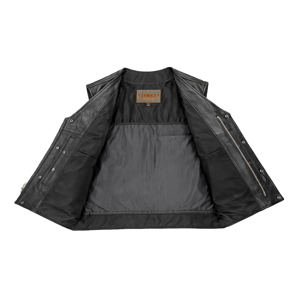 Santa Fe - Men's Premium Leather Motorcycle Vest