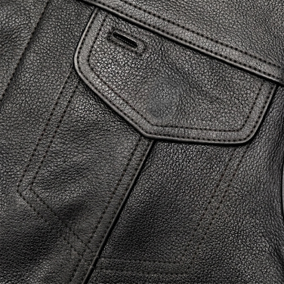 Sturgis - Men's SOA Club Style Leather Motorcycle Vest
