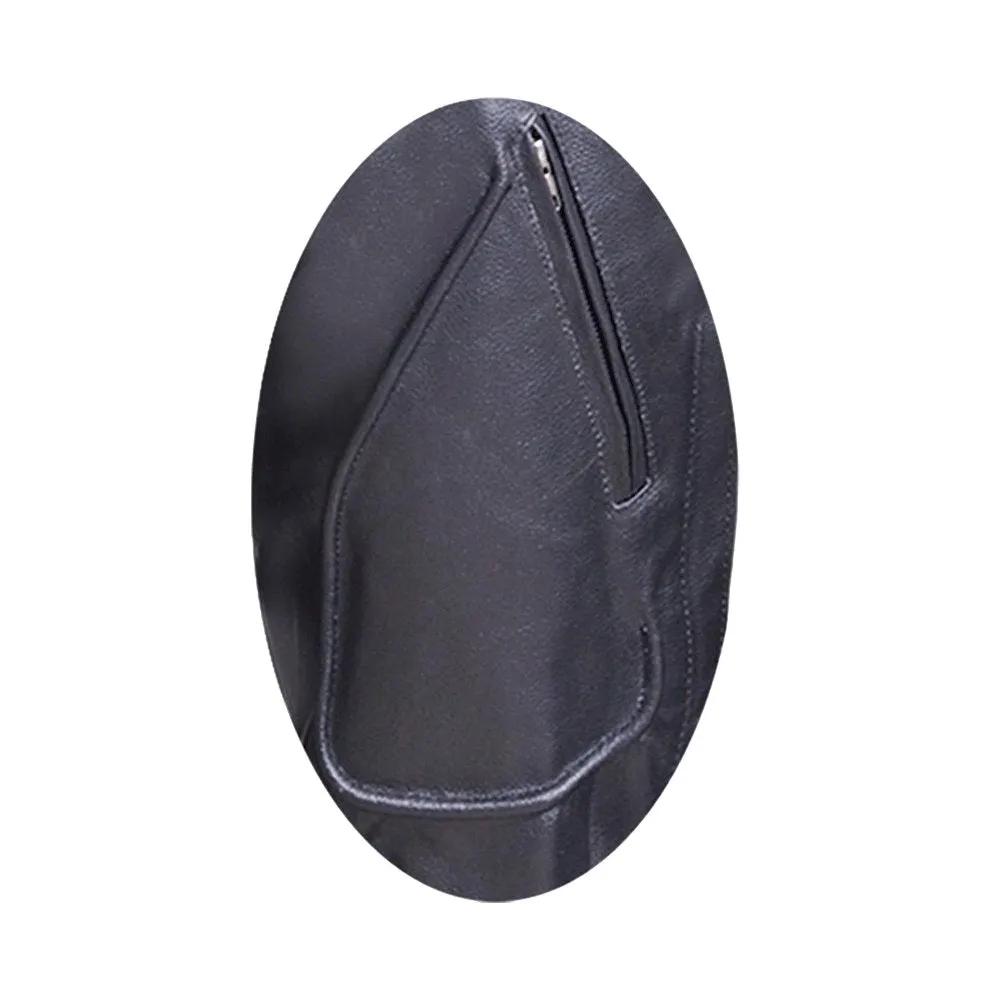 Unisex Ultra 3-Pocket Leather Chaps 