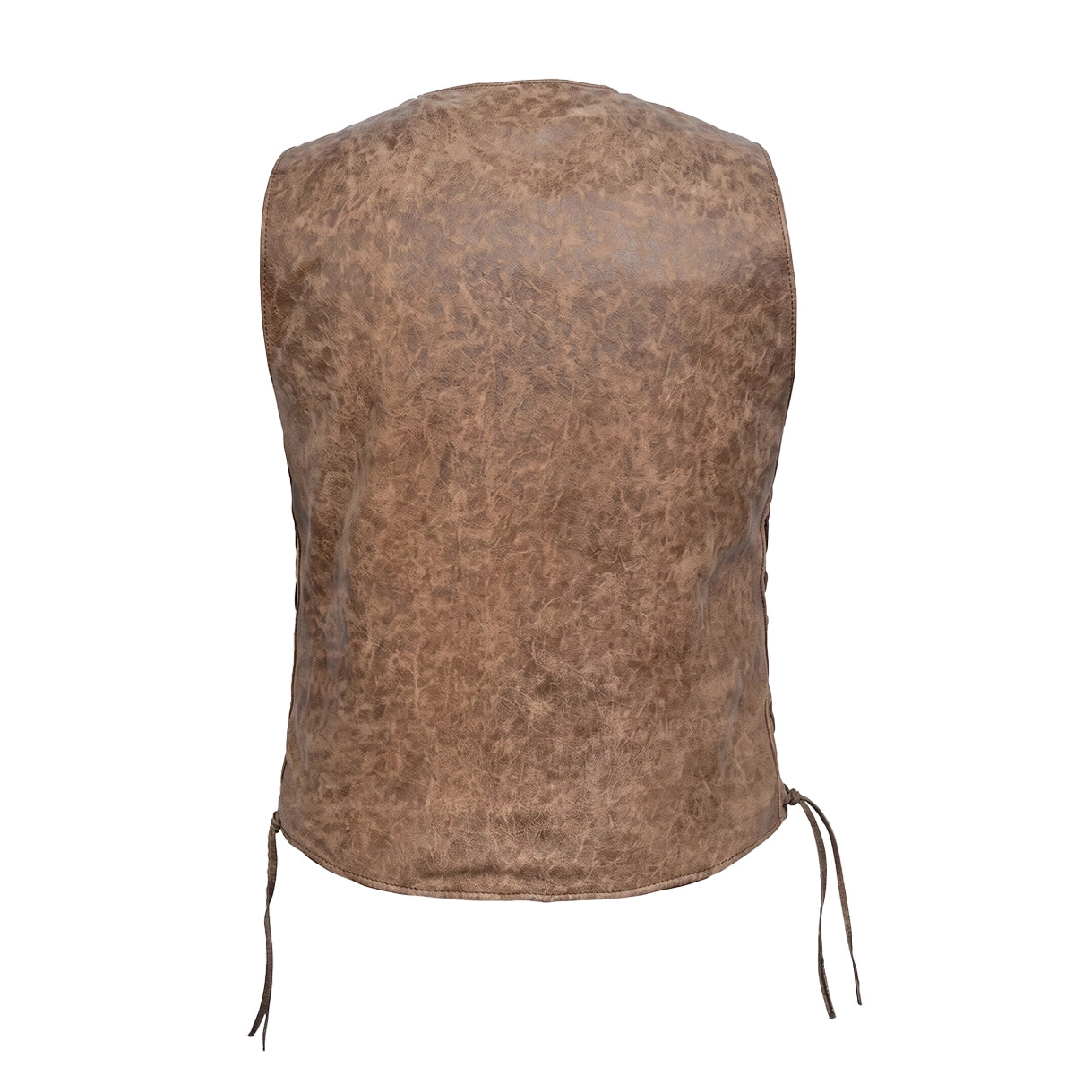 Arizona – Men’s Premium Leather Motorcycle Vest