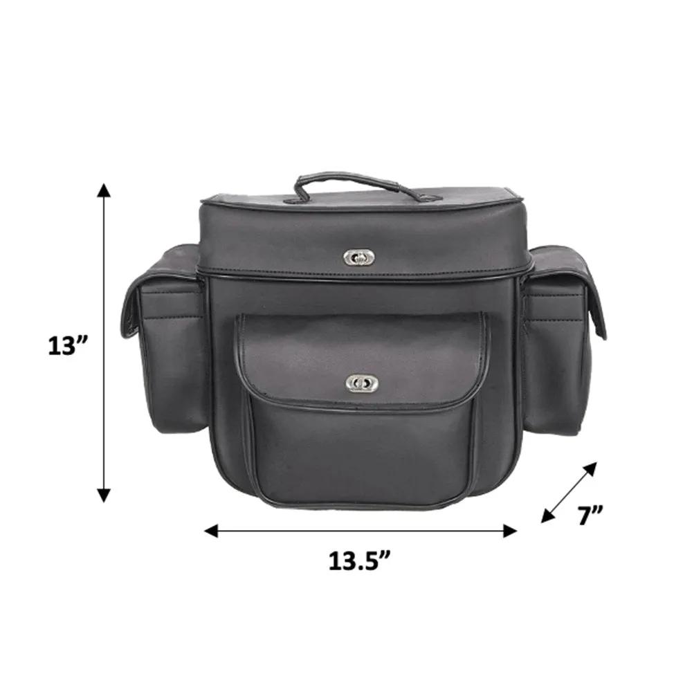 Black backpack in large size