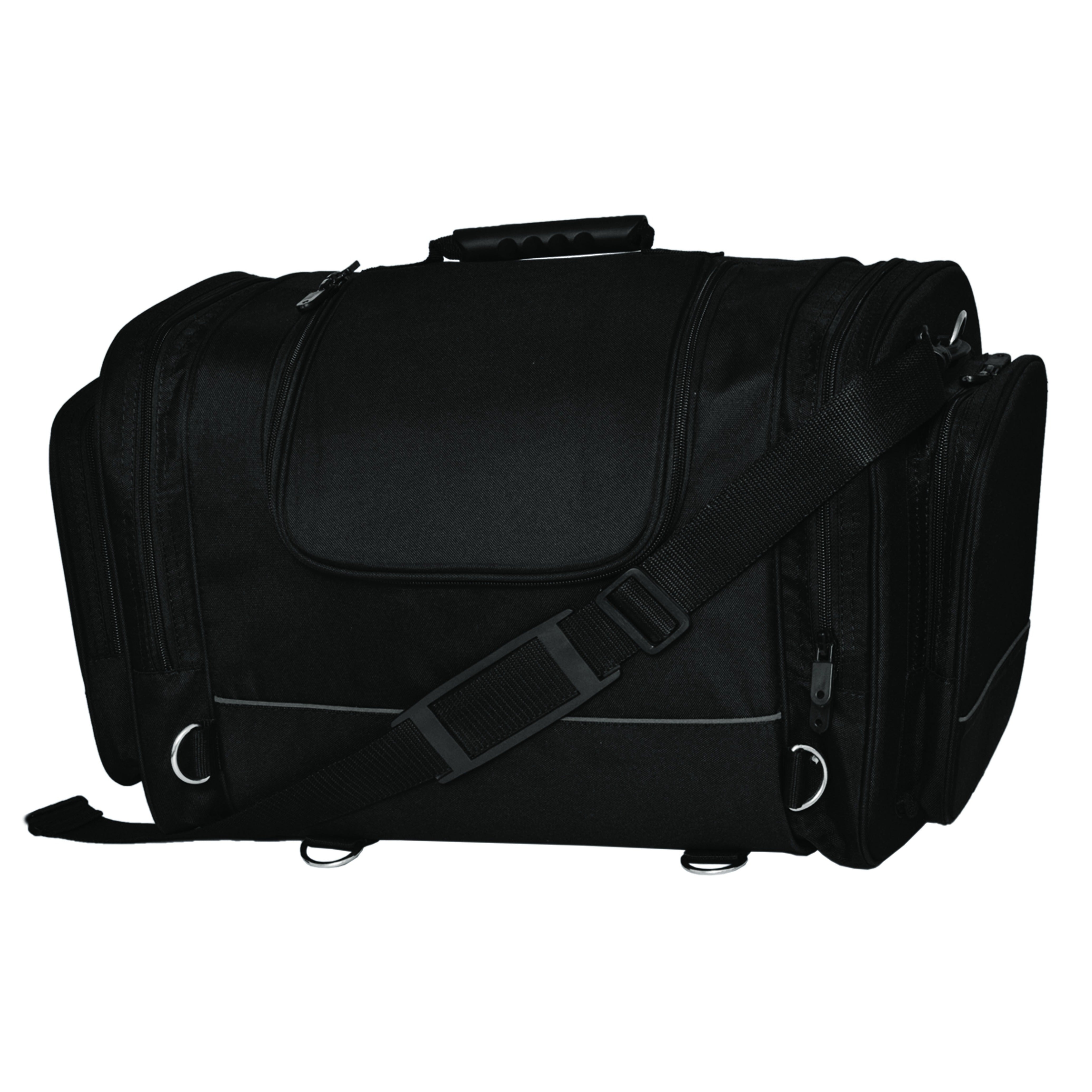 black duffel bag for travellers