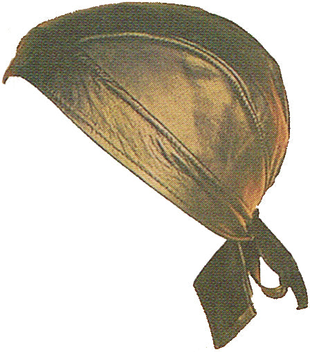 brown headwrap