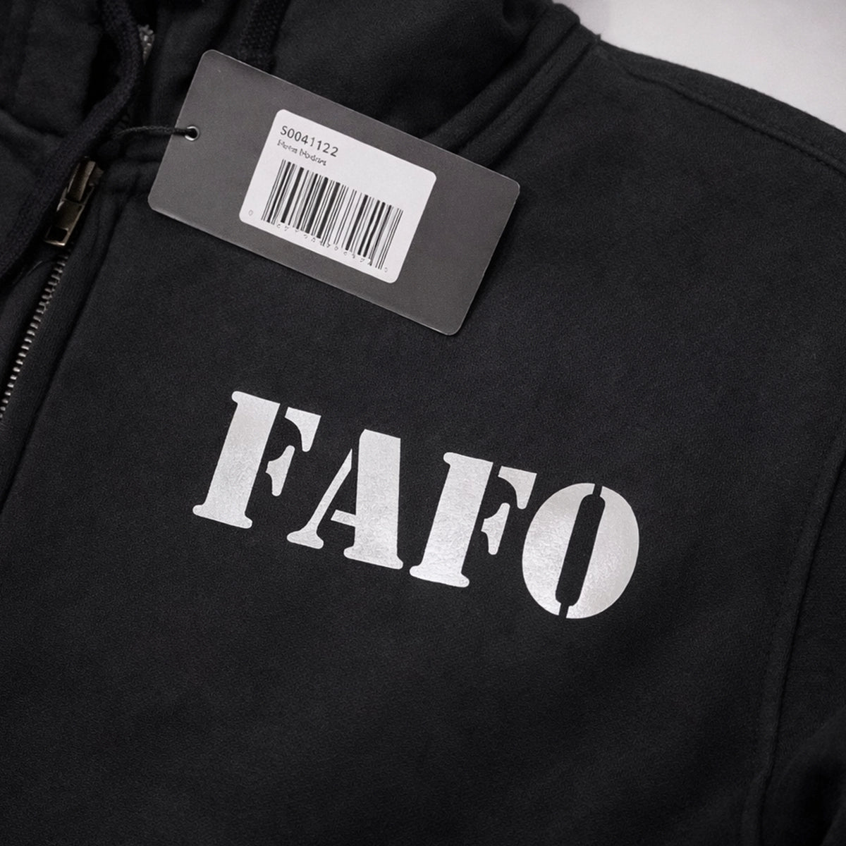FAFO Men’s Motorcycle Hoodie – Reflective Urban Streetwear for Riders