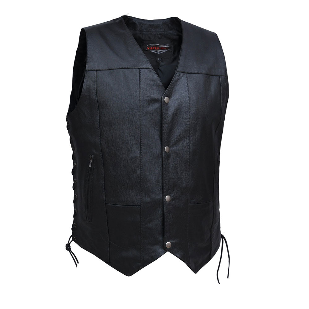  Featuring a robust construction with cowhide leather and antique silver hardware, it offers ample storage with 4 external and 6 internal pockets, including concealed carry options