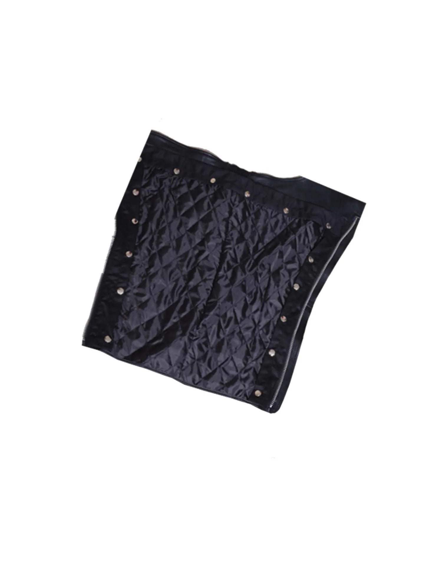 7145.K - Unisex Premium Leather 4-Pocket Chaps with Spandex - Unik International Inc