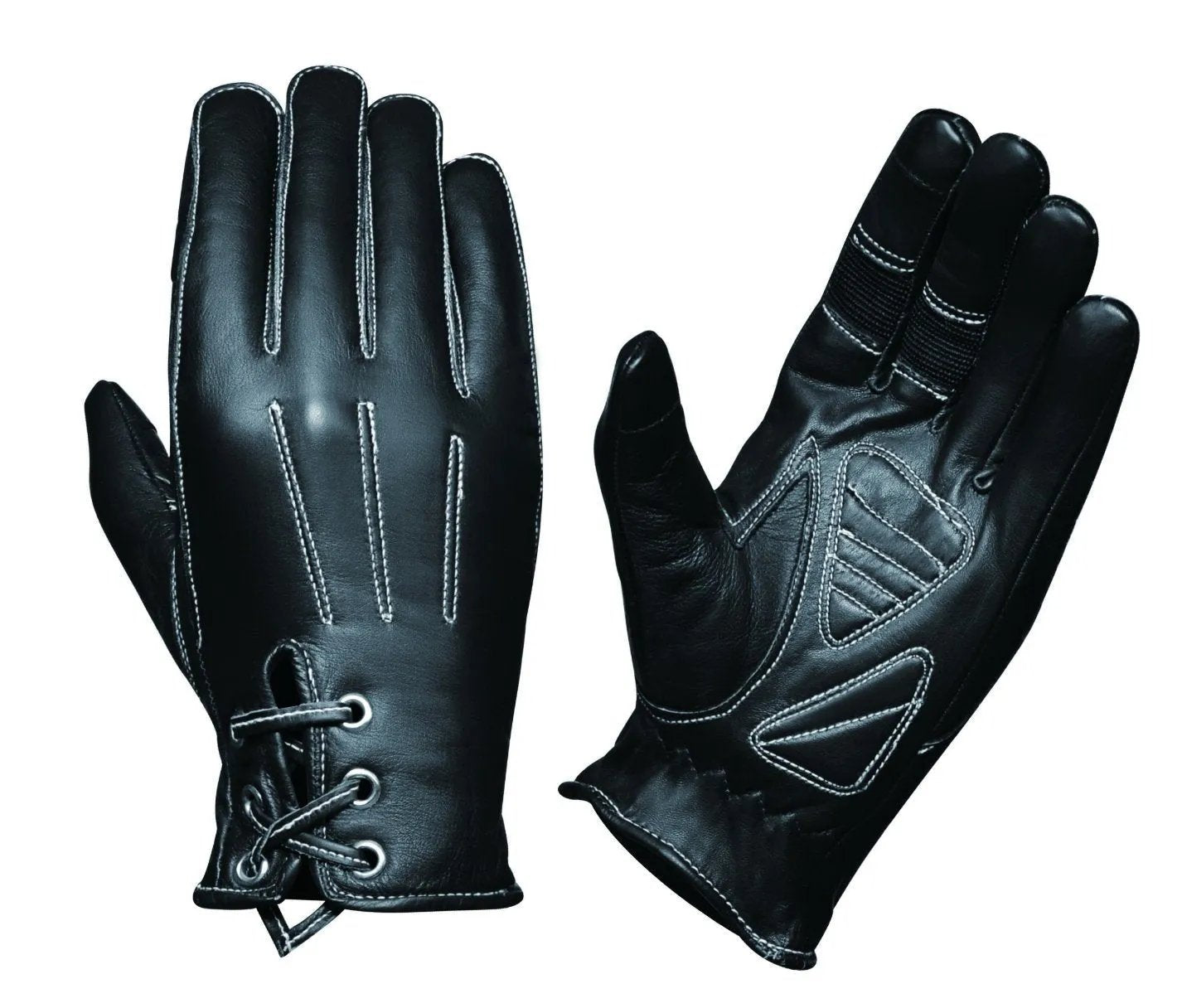 Lady Racer Protective Full Finger Biker Gloves - Unik International Inc