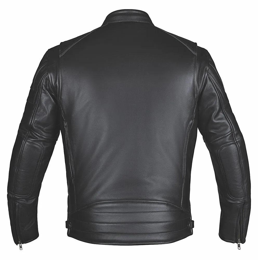 Black Leather Jacket - Back