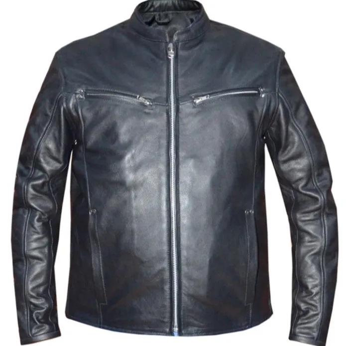 Stealth - Mens Premium Leather Jacket - Unik International Inc