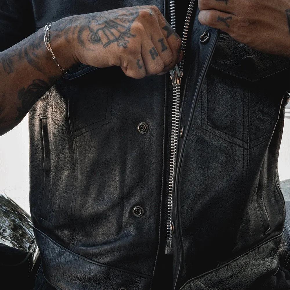 Steelhorse - Mens SOA Style Club Vest - Unik International Inc