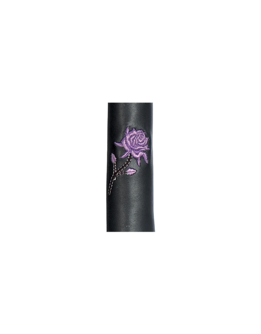 Purple Rose Hair Gloves