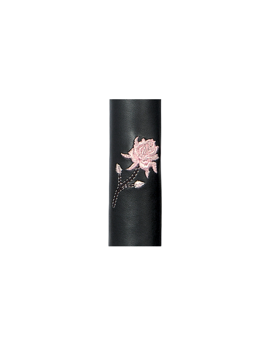 Hair Gloves Black & Pink
