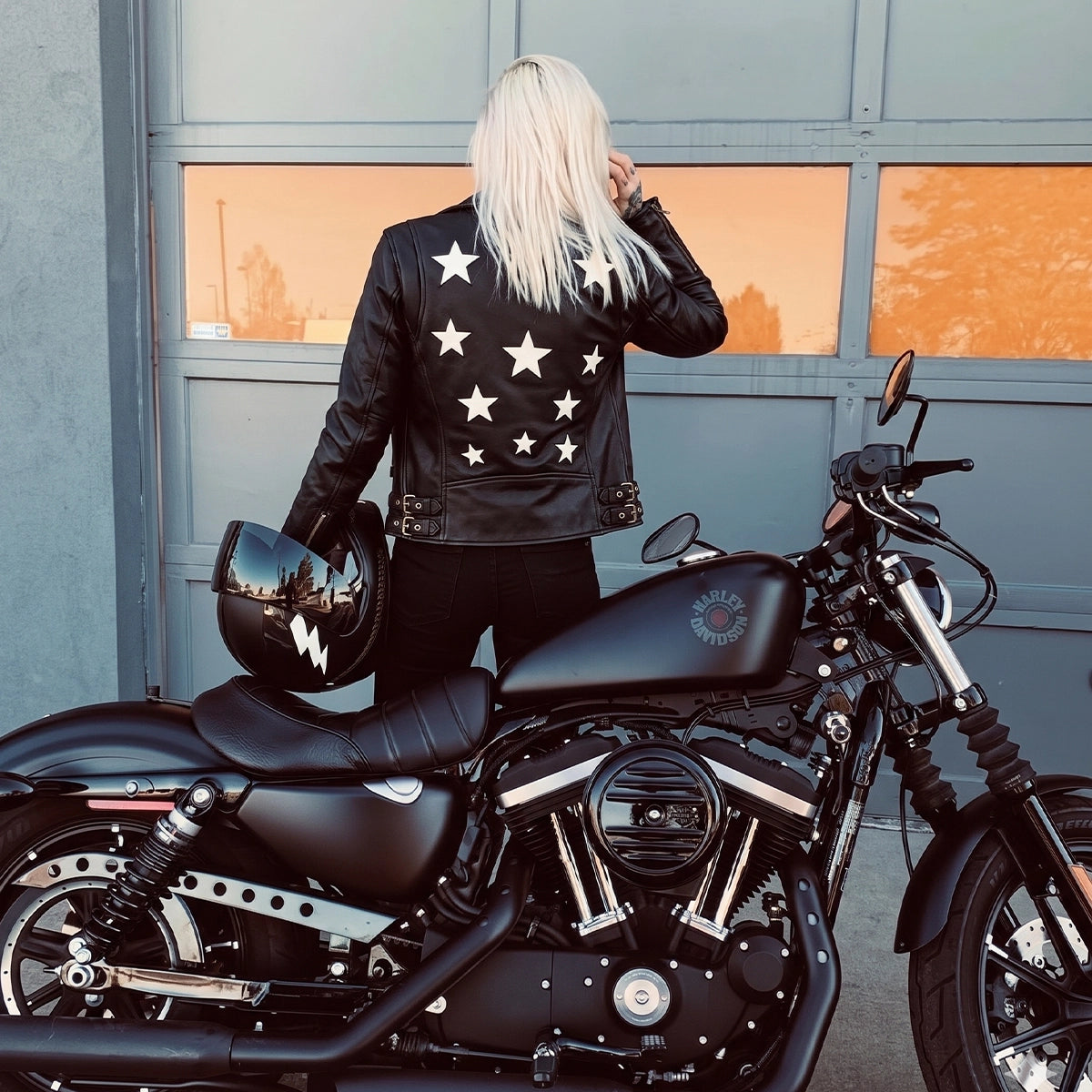 Rogue Star - Ladies Premium Brown Leather Jacket