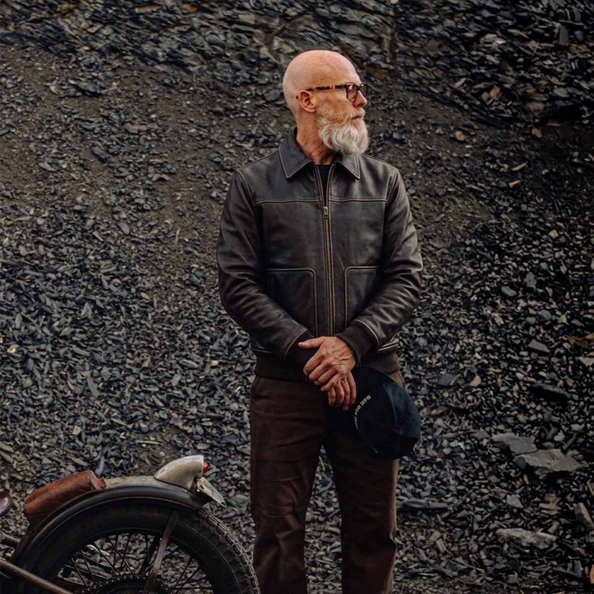 Roadbound – Men's Premium Leather Motorcycle Jacket