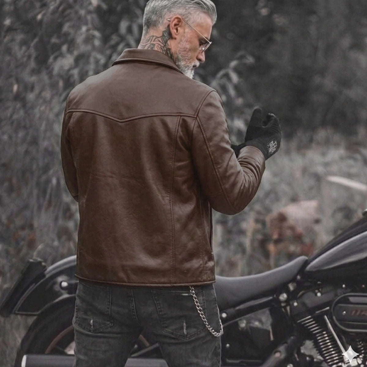 Ironhorse - Men's Premium Leather Motorcycle Jacket