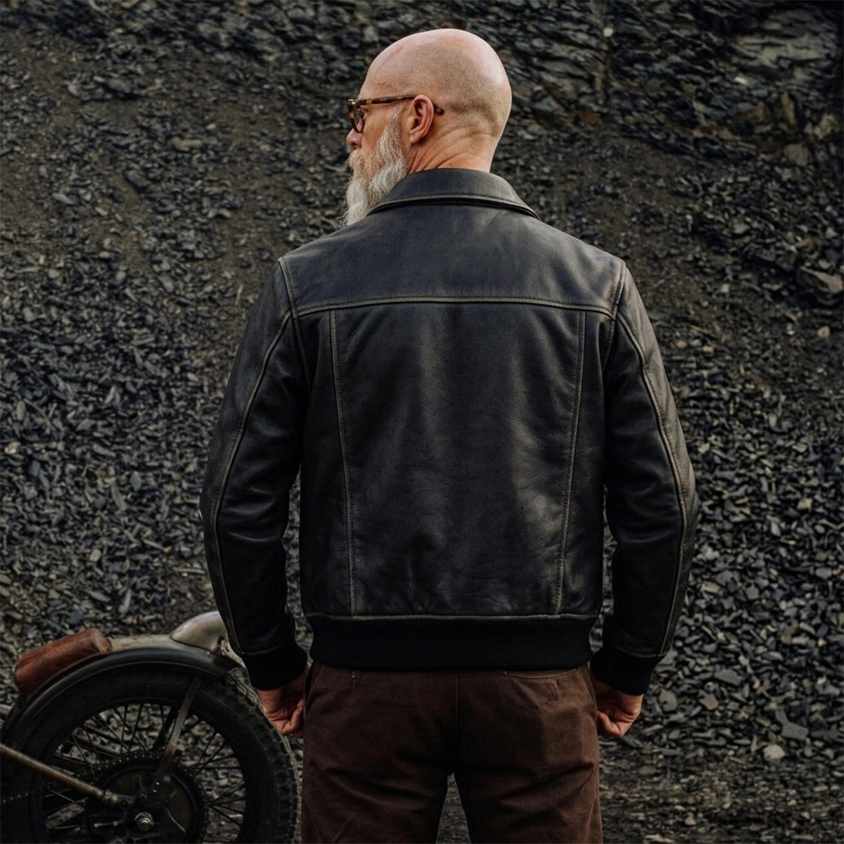 Roadbound – Men's Premium Leather Motorcycle Jacket