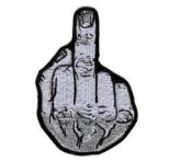 middle finger gesture