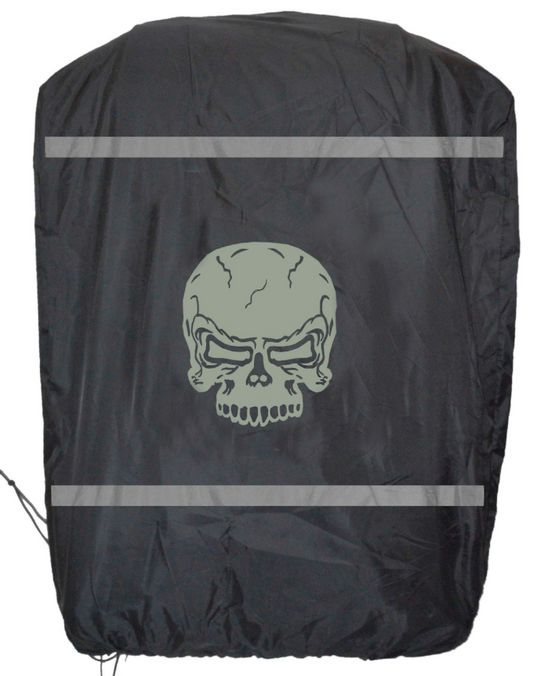 motorcycle cover skull design