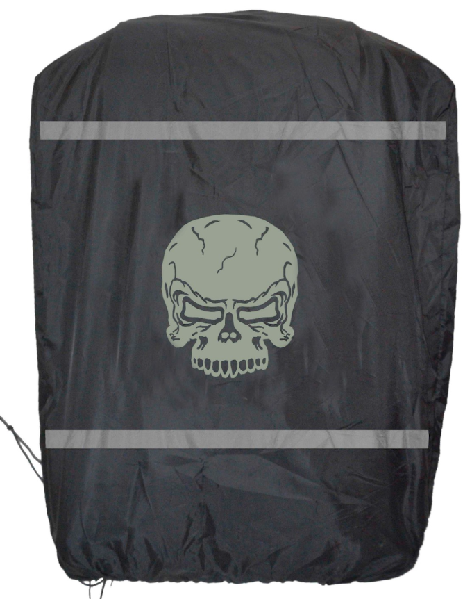 motorcycle cover skull design
