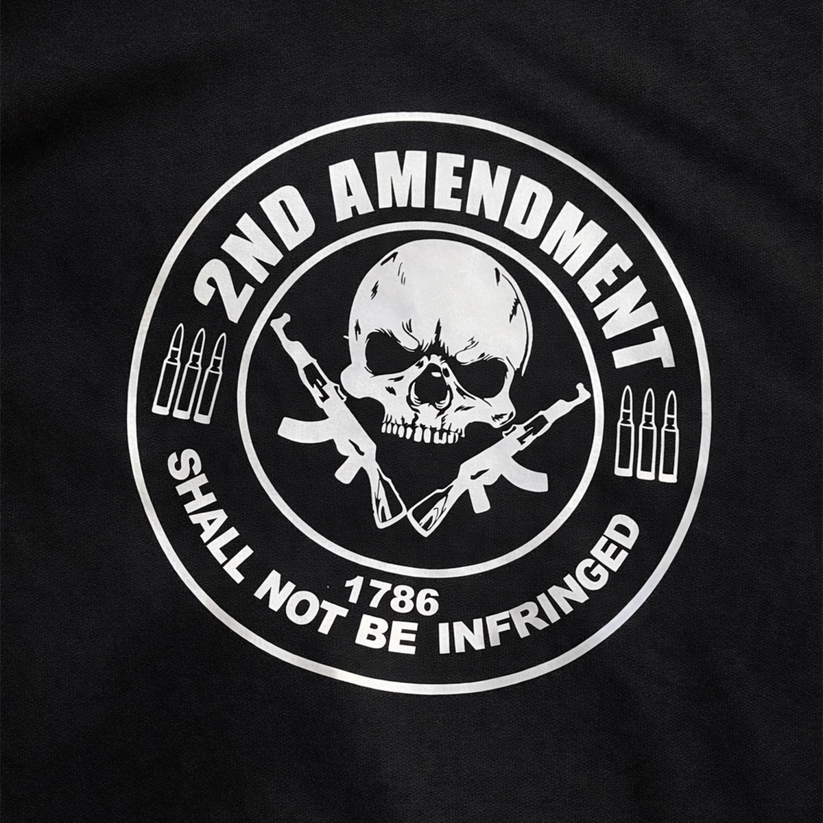 Men's 2nd Amendment Motorcycle Hoodie Sweatshirt
