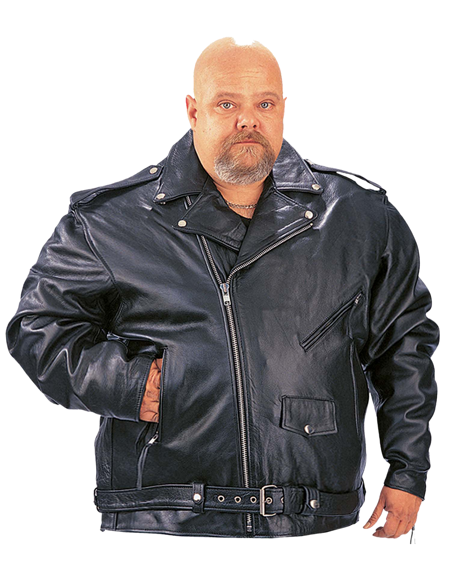 14.00 Mens Big and Tall Classic M.C. Jacket Unik International Inc