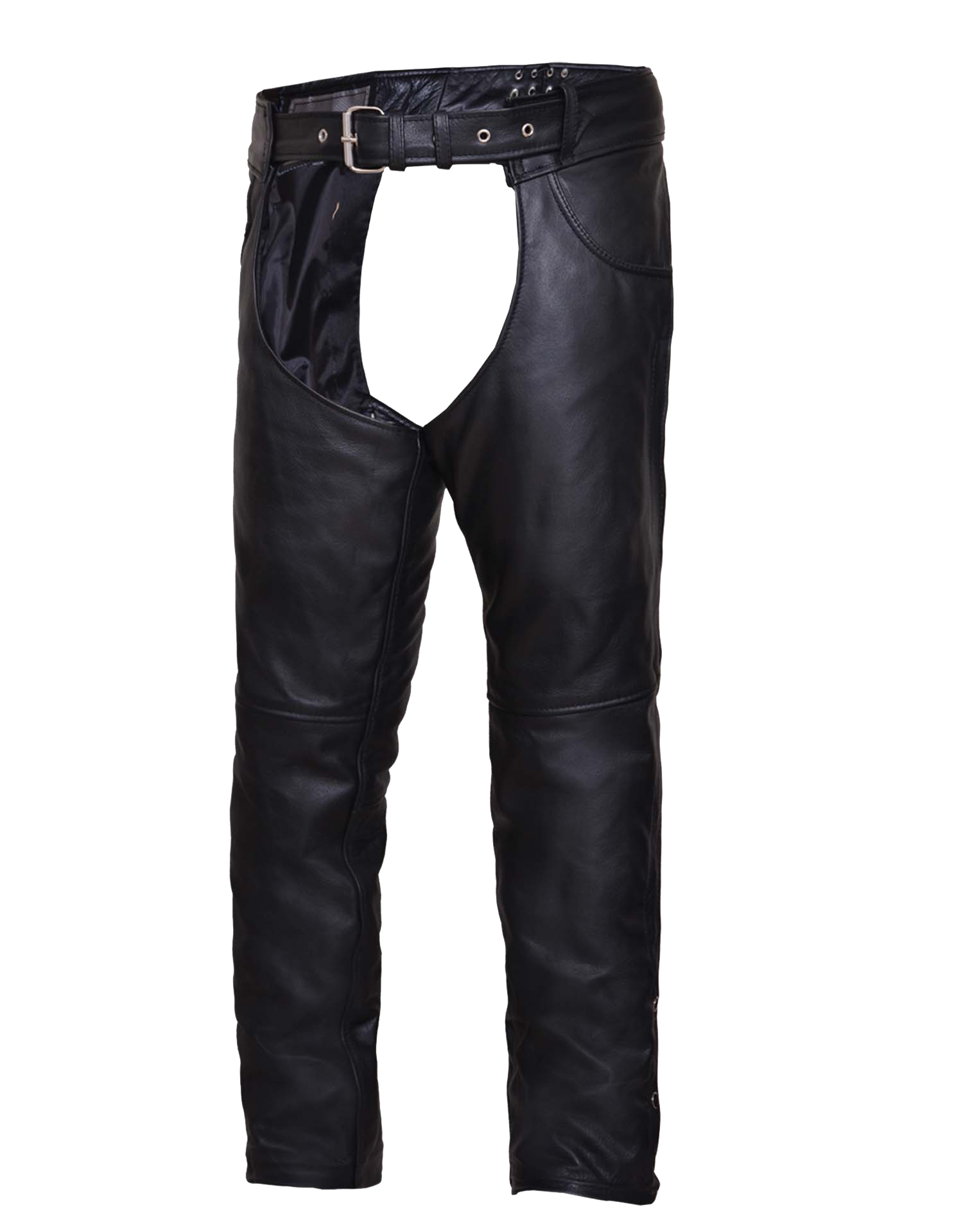 Mens black 2025 leather chaps