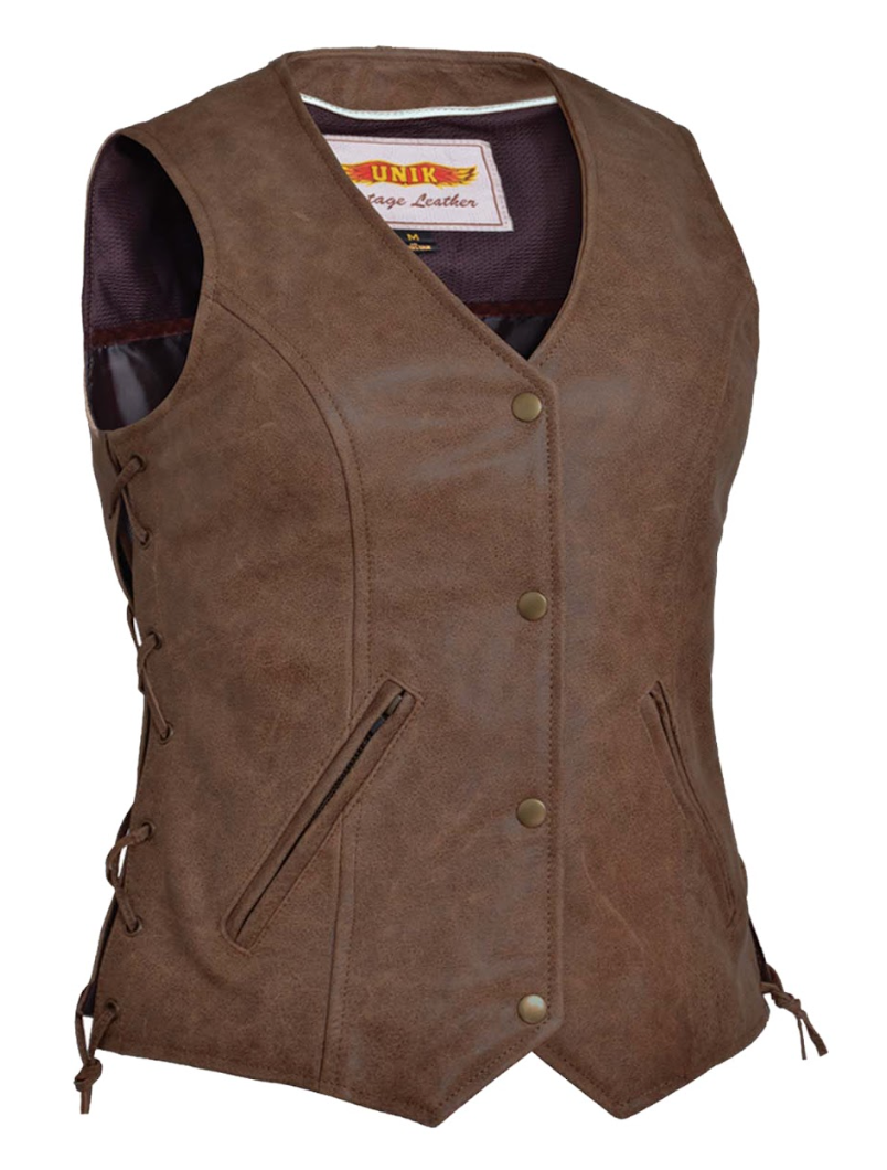 Unik premium 2025 leather vest